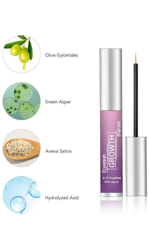EYELASH GROWTH ENHANCER & BROWS SERUM